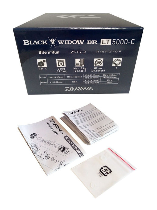 Катушка  "19 Black Widow BR LT" 5000-С