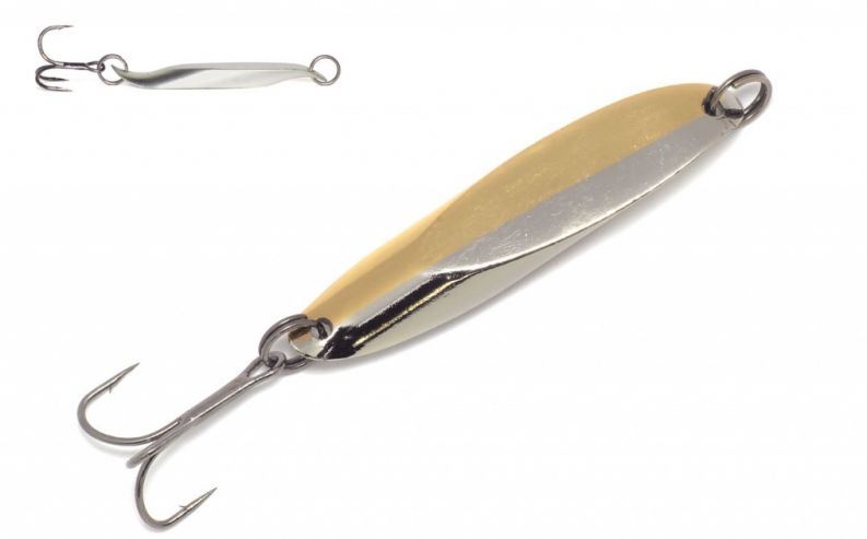 Блесна German KASTMASTER 35г., бело/желтый